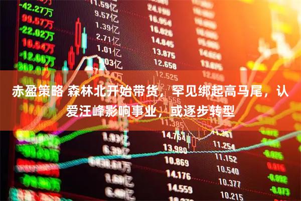 赤盈策略 森林北开始带货，罕见绑起高马尾，认爱汪峰影响事业，或逐步转型